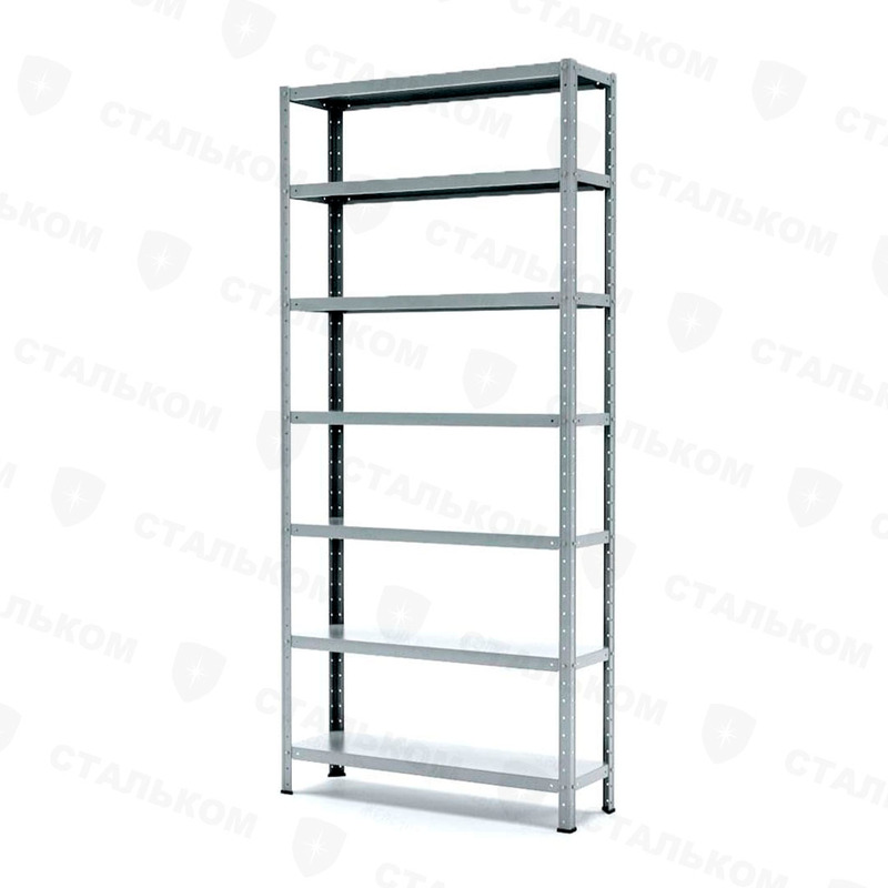 Стеллаж MS Standart 2550х1000х600, 7 полок