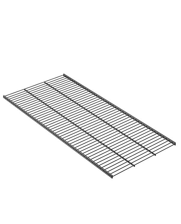 Полка сетчатая ПРАКТИК Home GSh 90х40 графит
